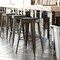 Flash Furniture 30" GN Metal Bar Stool-Black Poly Seat, 4PK 4-ET-31320-30-GN-R-PL2B-GG - alternate 4